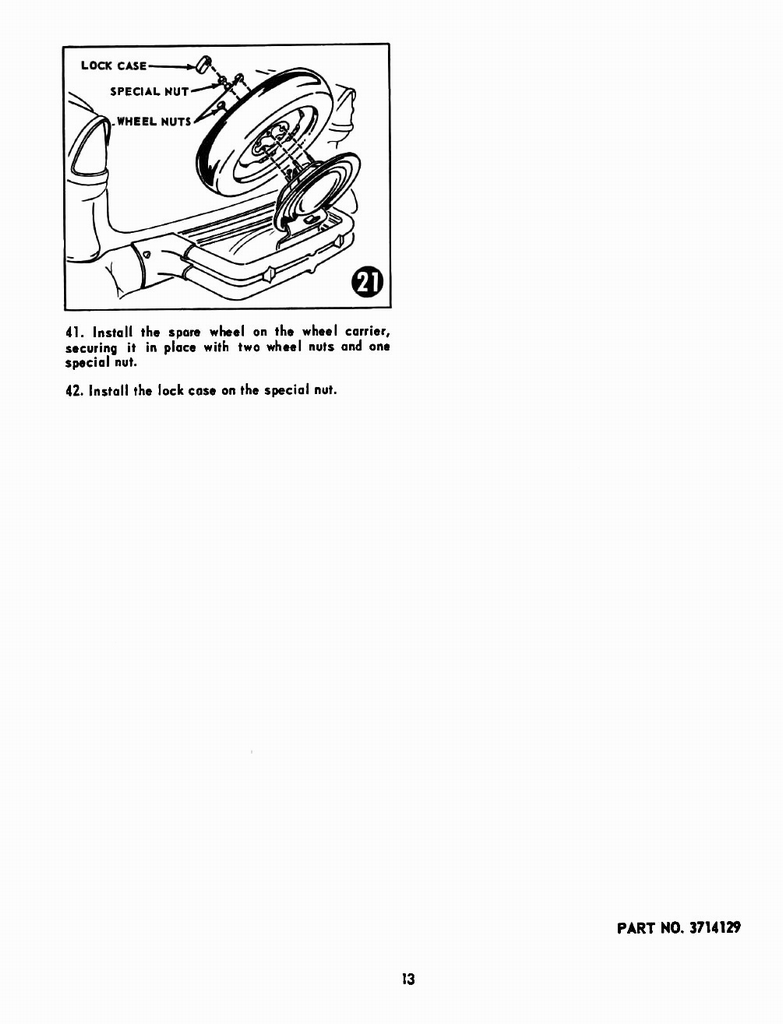 1955 Chevrolet Accessories Manual Page 42